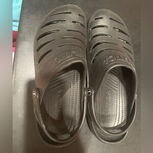 Nautica black Slip-On Clogs